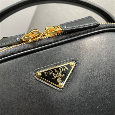 Pra*a odette leather mini-bag black color 1bh203