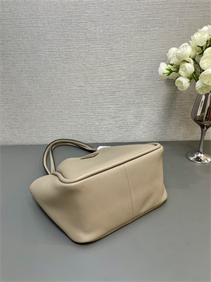 Pra*a leather mini tote bag clay 1bg539