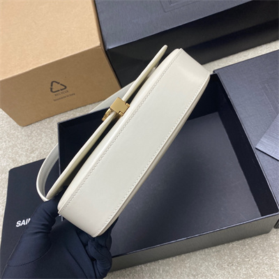 y.s.l mini voltaire in box Sa**t Lau*nt white color