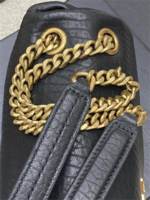 Y.S.L CALYPSO Small In Grained Lambskin Black