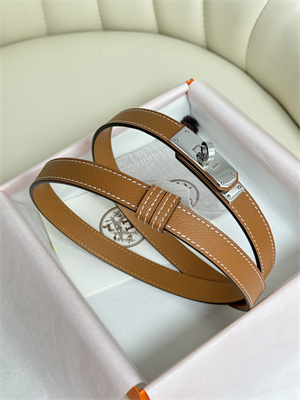 H**mes kelly 18 belt epsom leather silver hardware gold