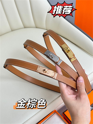 H**mes kelly 18 belt epsom leather rose gold hardware gold