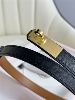 H**mes kelly 18 belt epsom leather gold hardware black
