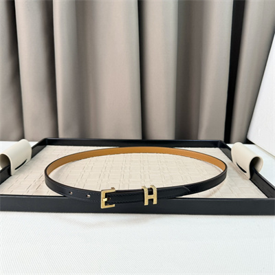 H**mes pop h guillochee 15 belt cowhide gold tone hardware black/brown