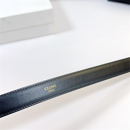 Ce**e belt 25mm calfskin in gold color