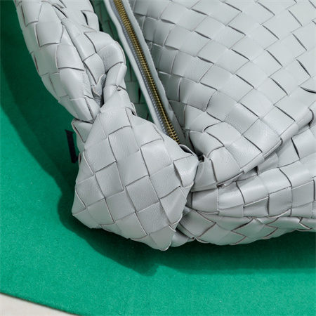 BV Small Jodie In Lambskin Leather Agate Grey Color