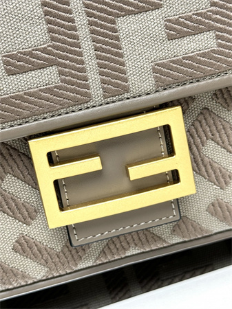 Fen.di Baguette FF Canvas Bag