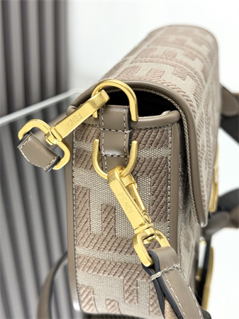 Fen.di Baguette FF Canvas Bag