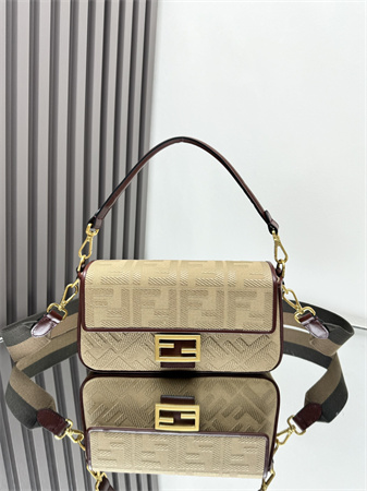 Fen.di Baguette FF Canvas Bag