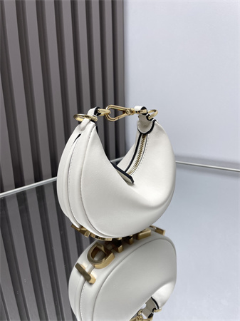 F**digraphy nano leather bag white