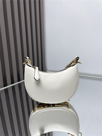 F**digraphy nano leather bag white