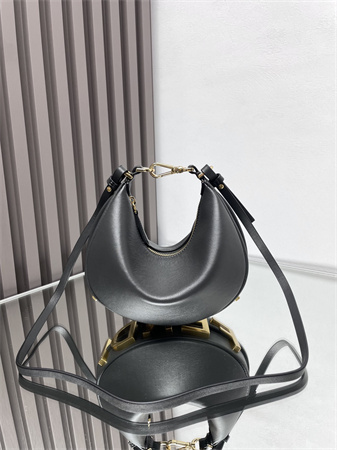 F**digraphy mini leather bag dk grey