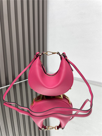 F**digraphy mini leather bag hot pink