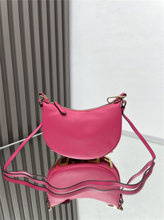 F**digraphy mini leather bag hot pink