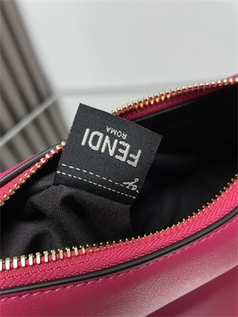 F**digraphy mini leather bag hot pink