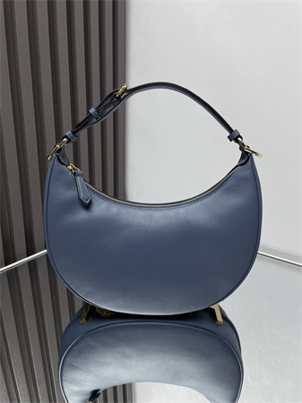 F**digraphy small leather bag blue