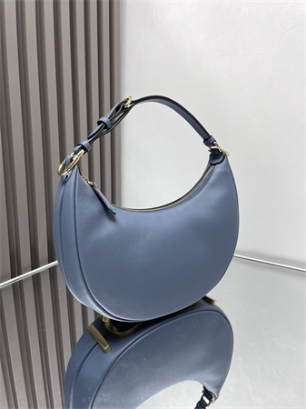 F**digraphy small leather bag blue