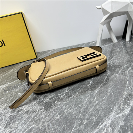 F**di simply mini calfskin bgg brown color