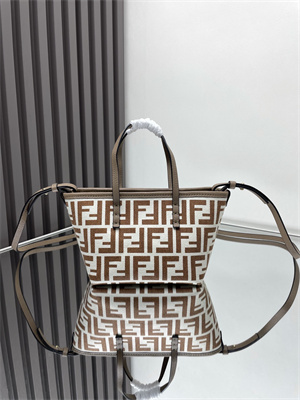 F**di roll mini tote bag ff jacquard