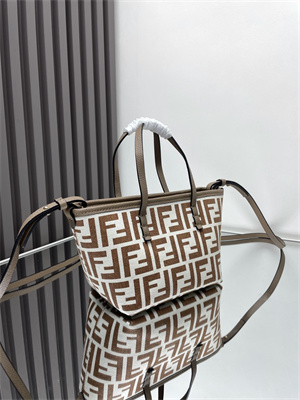 F**di roll mini tote bag ff jacquard