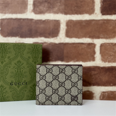 gu.cci bordeaux interior bi-fold wallet S*p*e canvas 768243