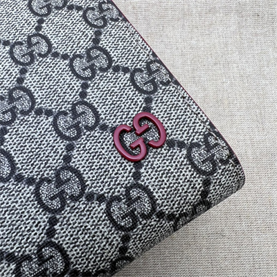 gu.cci  pouch with gg details S*p*e canvas 768255