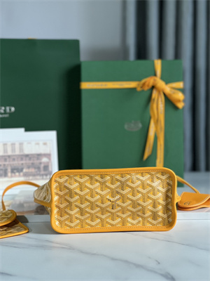 Go*ard anjou mini bag chevroches calfskin & Go*ardine canvas