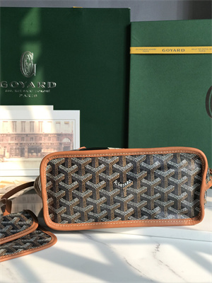 Go*ard anjou mini bag chevroches calfskin & Go*ardine canvas