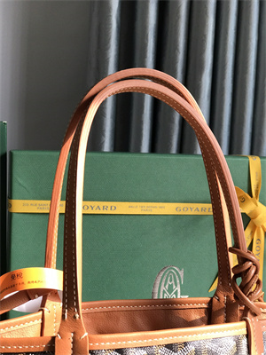 Go*ard anjou mini bag chevroches calfskin & Go*ardine canvas