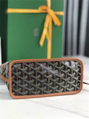 Go*ard anjou mini bag chevroches calfskin & Go*ardine canvas