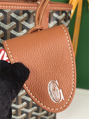 Go*ard anjou mini bag chevroches calfskin & Go*ardine canvas