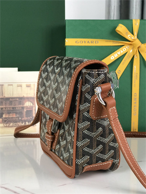 Go*ard grand bleu pm shoulder bag Go*ardine canvas &  calfskin