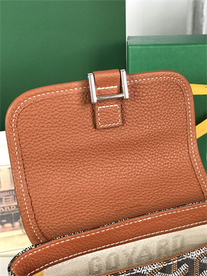 Go*ard grand bleu pm shoulder bag Go*ardine canvas &  calfskin