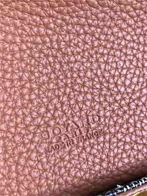 Go*ard grand bleu pm shoulder bag Go*ardine canvas &  calfskin