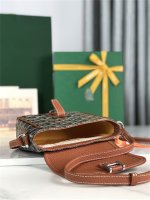 Go*ard grand bleu pm shoulder bag Go*ardine canvas &  calfskin