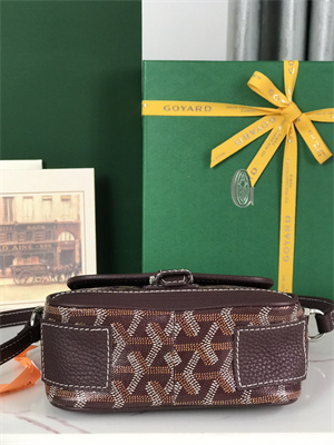 Go*ard grand bleu pm shoulder bag Go*ardine canvas &  calfskin