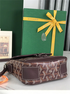 Go*ard grand bleu pm shoulder bag Go*ardine canvas &  calfskin