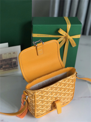 Go*ard grand bleu pm shoulder bag Go*ardine canvas &  calfskin