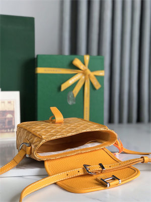 Go*ard grand bleu pm shoulder bag Go*ardine canvas &  calfskin