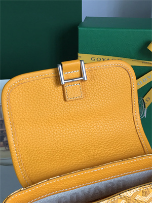 Go*ard grand bleu pm shoulder bag Go*ardine canvas &  calfskin