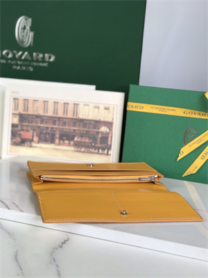 Go*ard richelieu wallet Go*ardine canvas & vauzelles calfskin