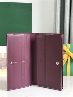Go*ard richelieu wallet Go*ardine canvas & vauzelles calfskin