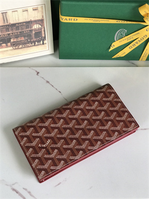 Go*ard richelieu wallet Go*ardine canvas & vauzelles calfskin