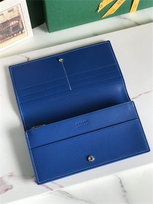 Go*ard richelieu wallet Go*ardine canvas & vauzelles calfskin