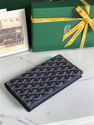 Go*ard richelieu wallet Go*ardine canvas & vauzelles calfskin