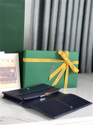 Go*ard richelieu wallet Go*ardine canvas & vauzelles calfskin