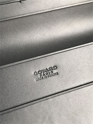 Go*ard richelieu wallet Go*ardine canvas & vauzelles calfskin