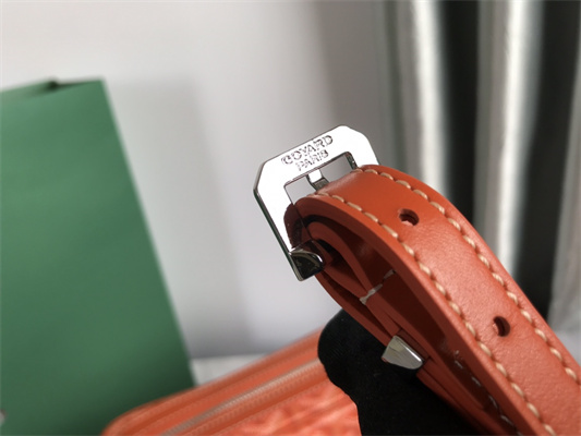 Go*ard cap-vert pm bag Go*ardine canvas & cervon calfskin