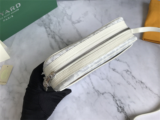 Go*ard cap-vert pm bag Go*ardine canvas & cervon calfskin