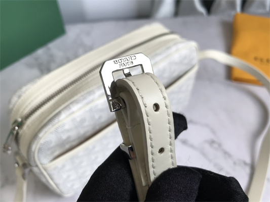 Go*ard cap-vert pm bag Go*ardine canvas & cervon calfskin